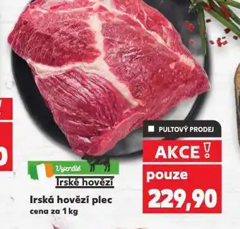 Kaufland Irská hovězí plec nabídka