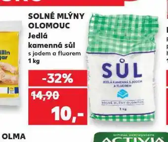 Kaufland Jedlá kamenná sůl nabídka