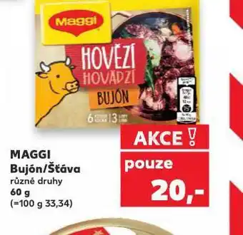 Kaufland Maggi bujón / šťáva nabídka