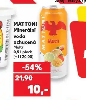 Kaufland Mattoni ochucená nabídka