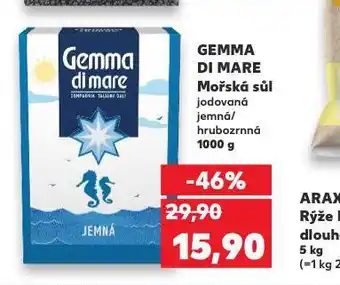 Kaufland Gemma di mare mořská sůl nabídka