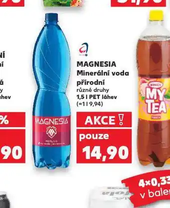 Kaufland Magnesia přírodní nabídka