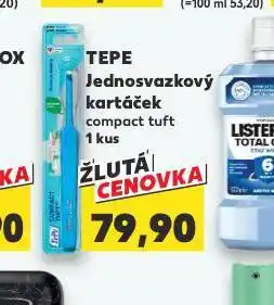 Kaufland Tepe jednosvazkový kartáček nabídka