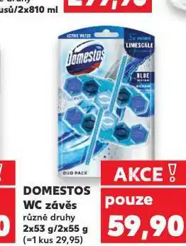 Kaufland Domestos wc závěs nabídka