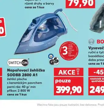Kaufland Napařovací žehlička nabídka