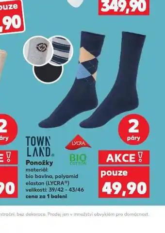 Kaufland Ponožky nabídka