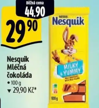Albert Nesquik Mléčná čokoláda nabídka
