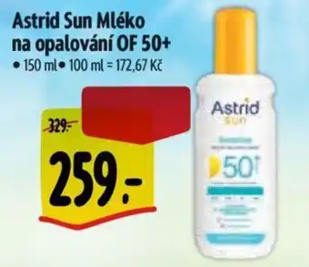 Albert Astrid Sun Mléko na opalování OF 50+ nabídka