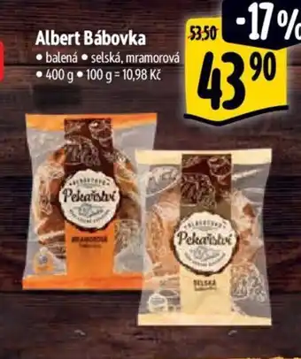 Albert Albert Bábovka nabídka