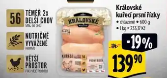 Albert Královské kuřecí prsní řízky nabídka