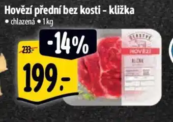 Albert Hovězí přední bez kosti - kližka nabídka