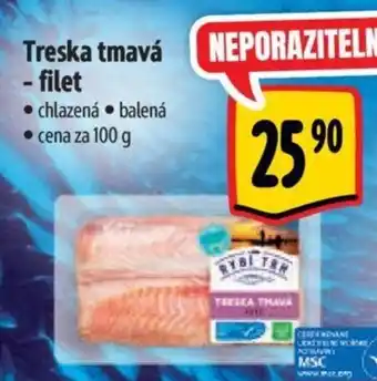 Albert Treska tmavá - filet nabídka