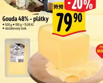 Albert Gouda 48% - plátky nabídka