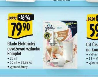 Albert Glade elektrický osvěžovač vzduchu nabídka