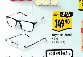 Albert Brýle na čtení nabídka