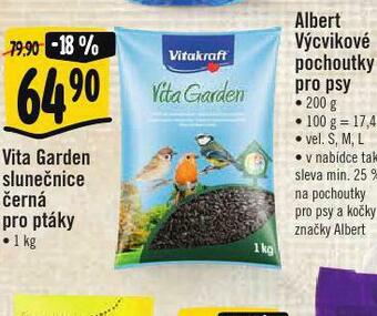 Albert Vita garden slunečnice černá pro ptáky nabídka