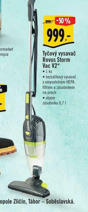 Albert Tyčový vysavač rovus storm vac v2 nabídka