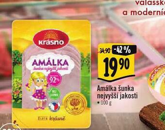 Albert Amálka šunka nejvyšší jakosti nabídka