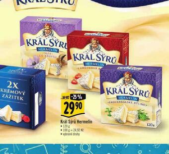 Albert Král sýrů hermelín nabídka