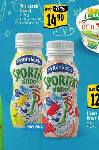 Albert Pribináček sportík nabídka