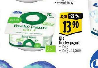 Albert Bio řecký jogurt nabídka