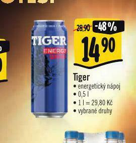 Albert Tiger energetický nápoj nabídka