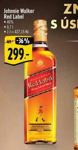 Albert Johnnie walker red label nabídka
