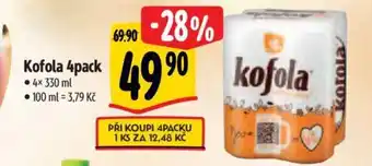 Albert Kofola 4pack nabídka