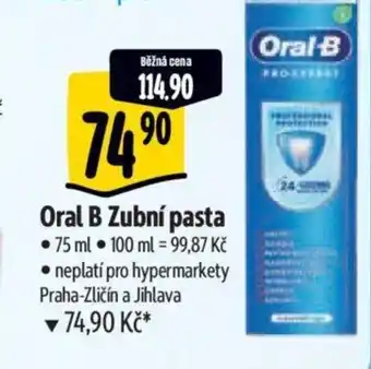 Albert Oral B Zubní pasta nabídka