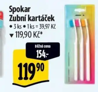 Albert Spokar Zubní kartáček nabídka