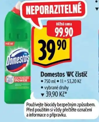 Albert Domestos WC čistič nabídka