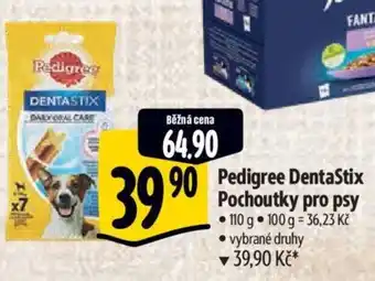 Albert Pedigree Dentastix Pochoutky pro psy nabídka