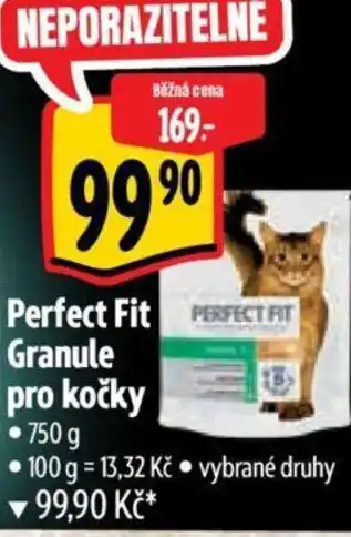 Albert Perfect Fit Granule pro kočky nabídka