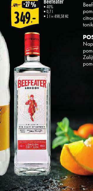 Albert Beefeater nabídka