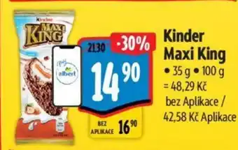 Albert Kinder Maxi King nabídka