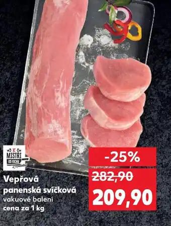 Kaufland Veprova panenská svíčková nabídka