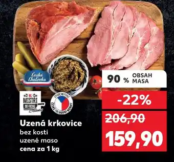 Kaufland Uzená krkovice nabídka