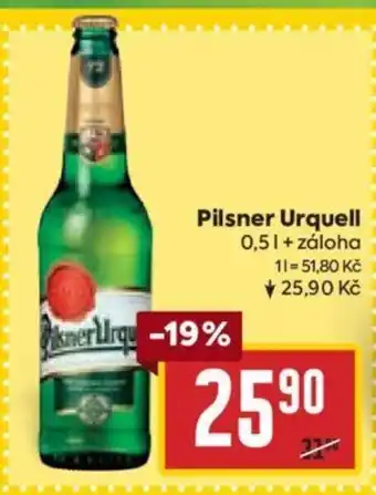 Billa Pilsner Urquell nabídka
