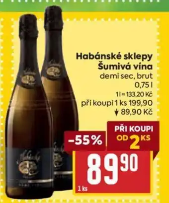 Habánské sklepy Šumivá vína