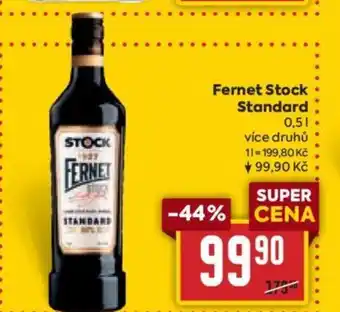 Billa Fernet Stock Standard nabídka