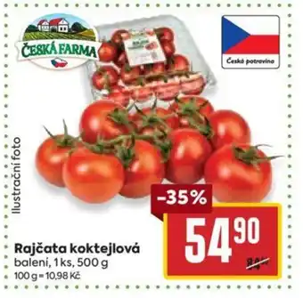 Billa Rajčata koktejlová nabídka