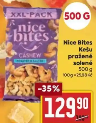 Billa Nice Bites Kešu pražené solené nabídka