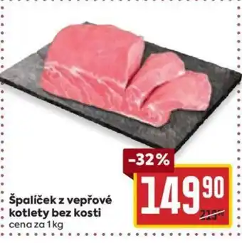 Billa špalíček z vepřové kotlety bez kosti nabídka