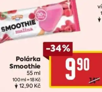 Billa Polárka Smoothie nabídka