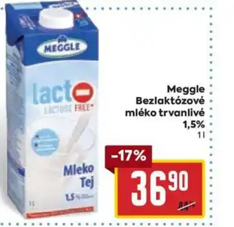 Billa Meggle Bezlaktózové mléko trvanlivé 1.5% 1L nabídka