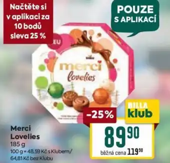 Billa Merci Lovelies nabídka