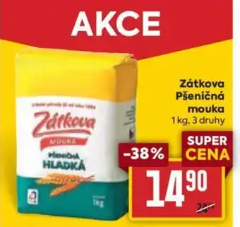 Billa Zátkova Pšeničná mouka nabídka