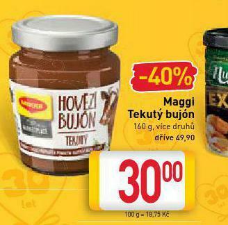 Billa Maggi tekutý bujón nabídka