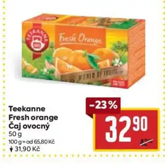 Billa Teekanne Fresh orange Čaj ovocný nabídka