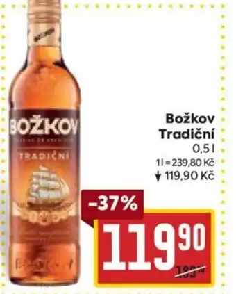 Billa Božkov Tradiční 0.5L nabídka